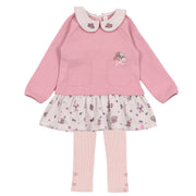 Ensemble Tunique Poches Fois 6-24mois-Nano-Rose-Nouveau-né-BOS-F2660-08-CLÉMENT