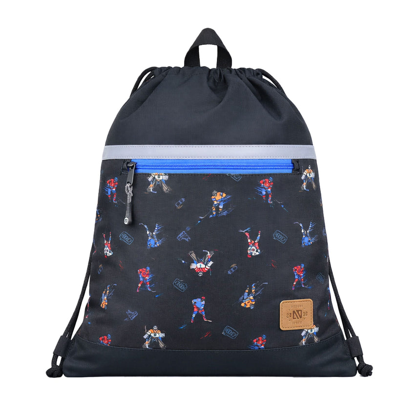 Sac À Souliers Hockey-Nano-Noir-2-12 ans-BOS-F26CB101-CLÉMENT