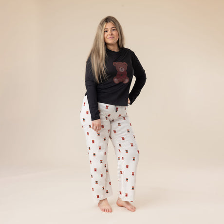 Pyjama Ourson Femme-Nano-Noir-S-BOS-F26P78-CLÉMENT