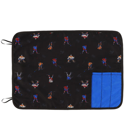 Napperon Hockey-Nano-Noir-2-12 ans-BOS-F26RP101-CLÉMENT