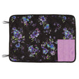 Napperon Fleurs-Nano-Noir-2-12 ans-BOS-F26RP102-CLÉMENT