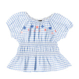 Blouse Vichy Mer 2-12ans-Nano-Bleu-2-BOS-S2602-01-CLÉMENT