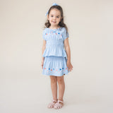 Jupe-culotte Vichy Mer 2-12ans-Nano-BOS-S2602-02-CLÉMENT