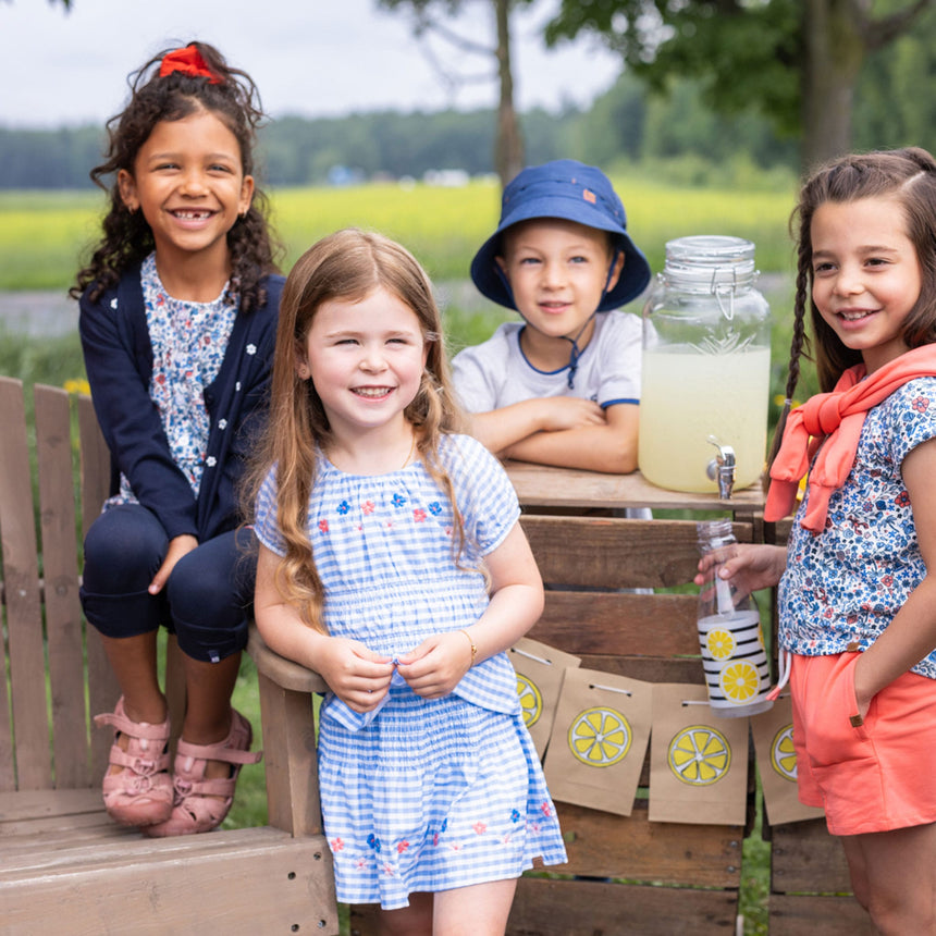 Jupe-culotte Vichy Mer 2-12ans-Nano-BOS-S2602-02-CLÉMENT