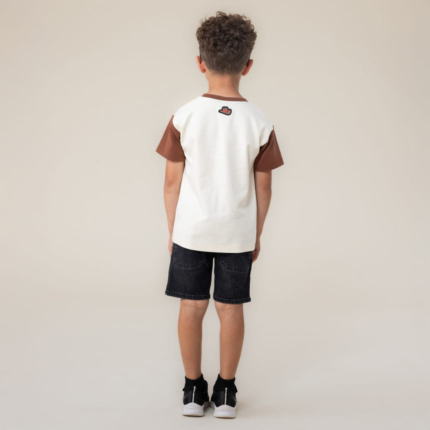 T-shirt Rodéo Ouest 2-12ans-Nano-BOS-S2603-07-CLÉMENT