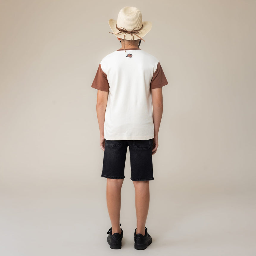 T-shirt Rodéo Ouest 2-12ans-Nano-BOS-S2603-07-CLÉMENT