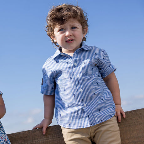 Chemise Rayée Océan 6-24mois-Nano-BOS-S2651-01-CLÉMENT