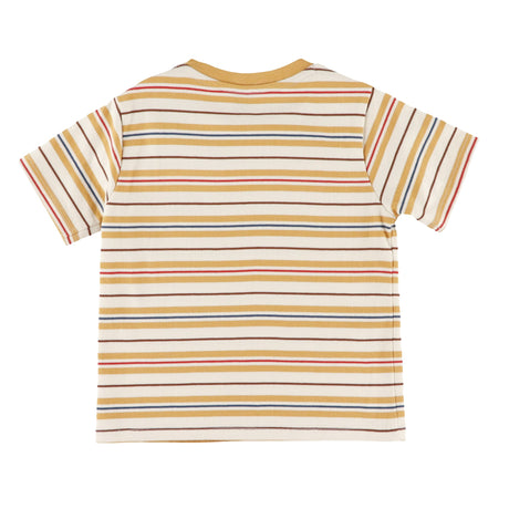 T-shirt Rayé Cheval 6-24mois-Nano-BOS-S2653-05-CLÉMENT