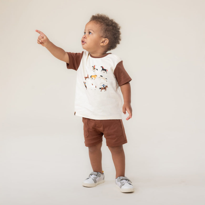 Ensemble Short Cheval 6-24mois-Nano-BOS-S2653-07-CLÉMENT