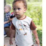 Ensemble Short Cheval 6-24mois-Nano-BOS-S2653-07-CLÉMENT