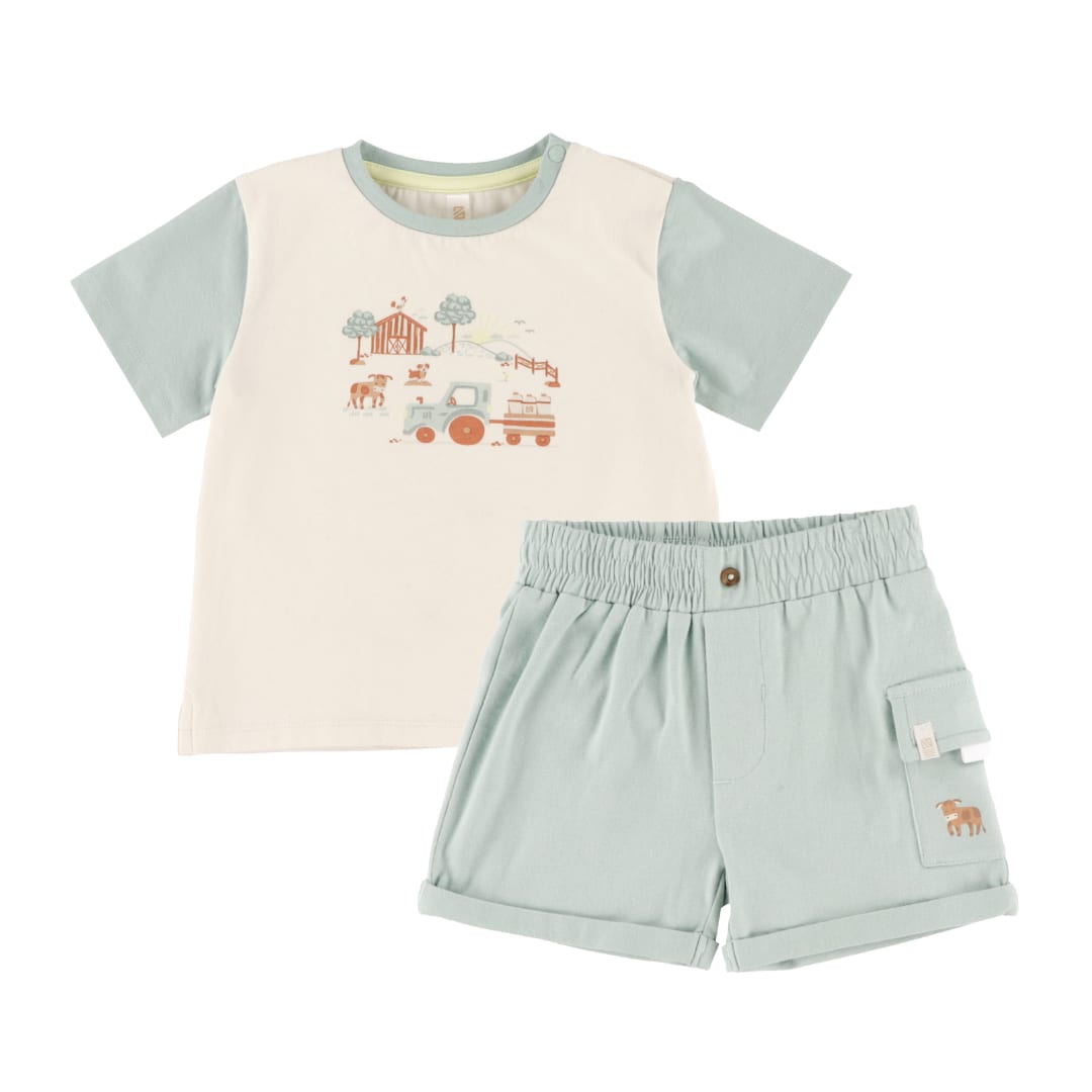 Ensemble Short Poche Ferme 6-24mois - Nano – CLÉMENT