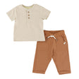 Ensemble Pantalon Ferme 6-24mois-Nano-Beige-6 m-BOS-S2659-07-CLÉMENT