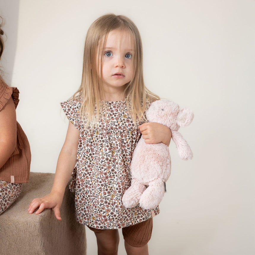 Ensemble T-shirt Fraises 6-24mois-Nano-BOS-S2660-01-CLÉMENT