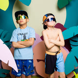 Camping AOP Swim Shorts 2-10y