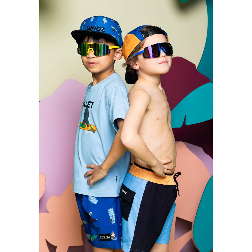 Maillot UV Short Colorblock 2-10ans