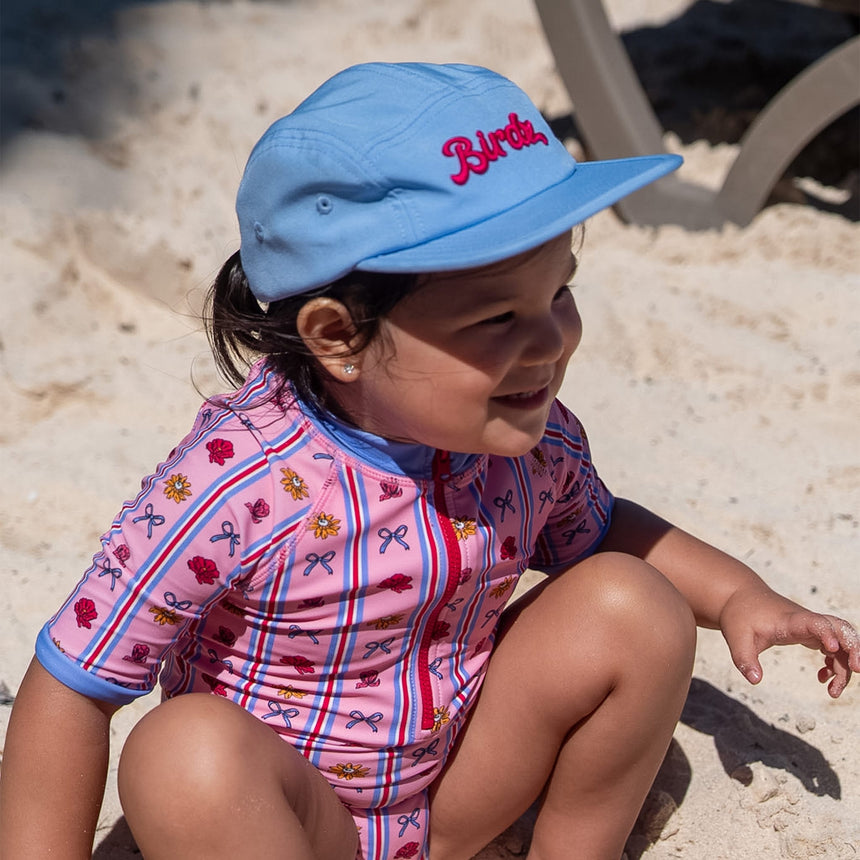 Maillot UV Rayé Fleurs 2-10ans-Birdz-BR1-CLBEKG06743-CLÉMENT