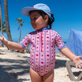Maillot UV Rayé Fleurs 2-10ans-Birdz-BR1-CLBEKG06743-CLÉMENT