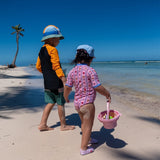 Maillot UV Rayé Fleurs 2-10ans-Birdz-BR1-CLBEKG06743-CLÉMENT