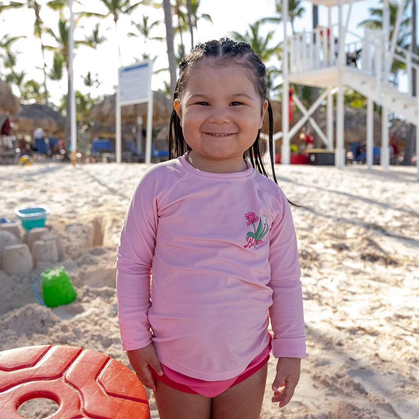 T-shirt Maillot UV Fleurs 2-10ans-Birdz-BR1-CLBEKG06746-CLÉMENT