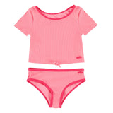Tankini UV Côtelé 2-10ans-Birdz-Fuchsia-2-BR1-CLBEKG06747-CLÉMENT