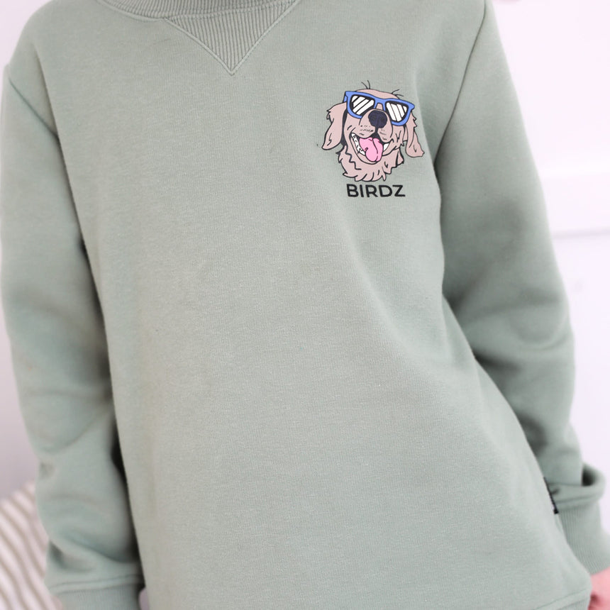 Gilet Ouaté Chien Cool 2-10ans-Birdz-BR1-CLSPKB06725-CLÉMENT