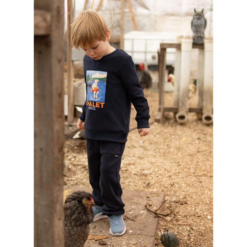 Gilet Ouaté Chien Chalet 2-10ans-Birdz-BR1-CLSPKB06731-CLÉMENT