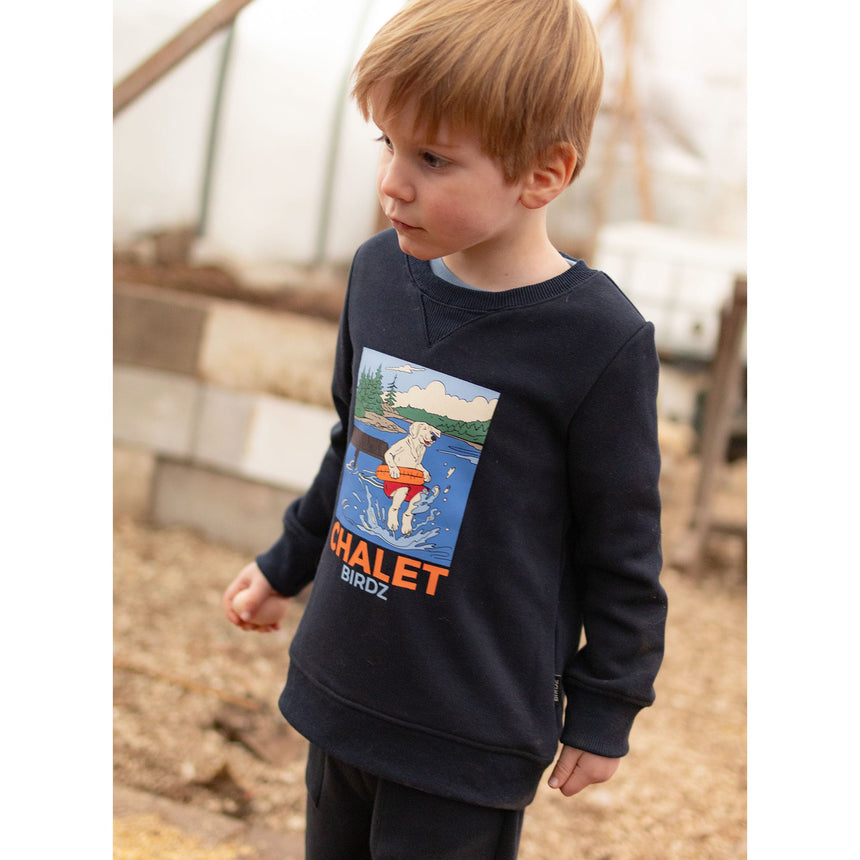 Gilet Ouaté Chien Chalet 2-10ans-Birdz-BR1-CLSPKB06731-CLÉMENT