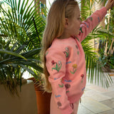 Gilet Ouaté Fleur Sauvage 2-10ans-Birdz-BR1-CLSPKG06736-CLÉMENT