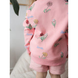 Gilet Ouaté Fleur Sauvage 2-10ans-Birdz-BR1-CLSPKG06736-CLÉMENT