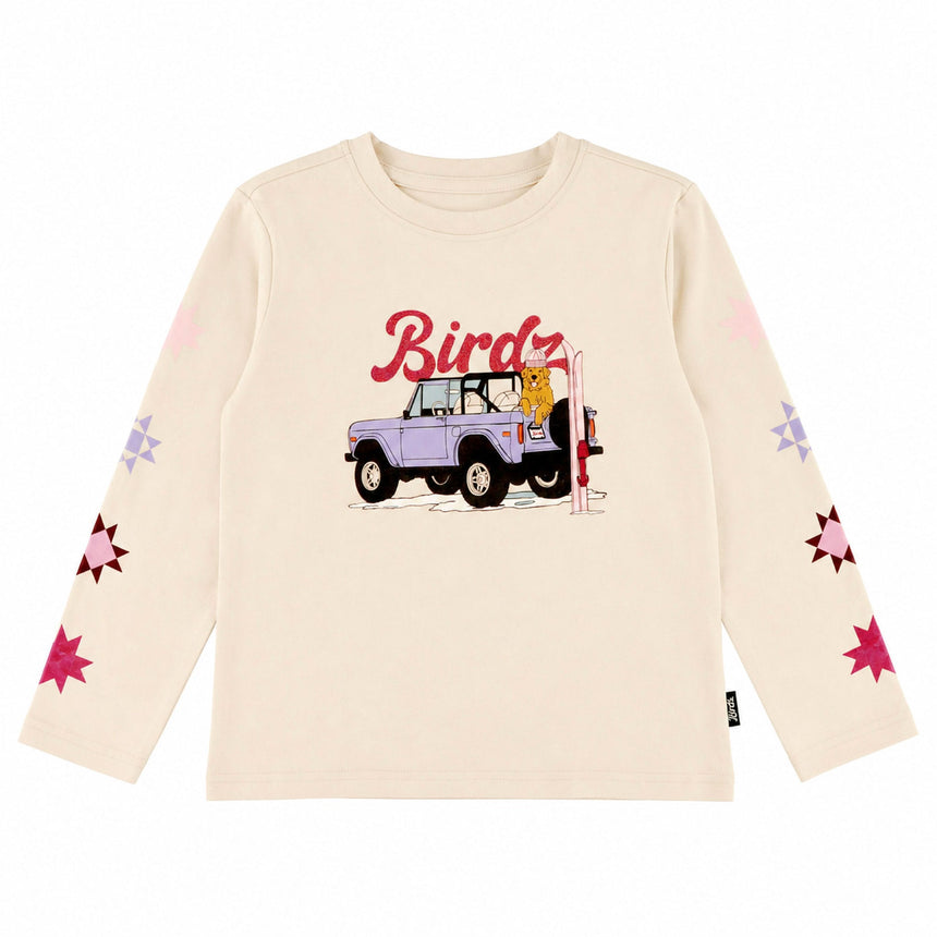 T-shirt Chien Auto 2-10ans-Birdz-Beige-2-BR2-44005-F26-B-CLÉMENT