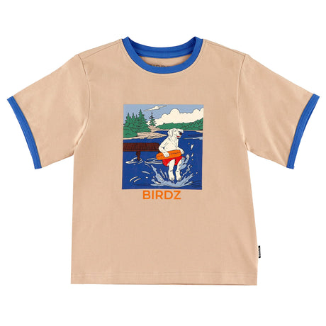 T-shirt Chien Lac 2-10ans-Birdz-Beige-2-BR2-44006-SP26-B-CLÉMENT