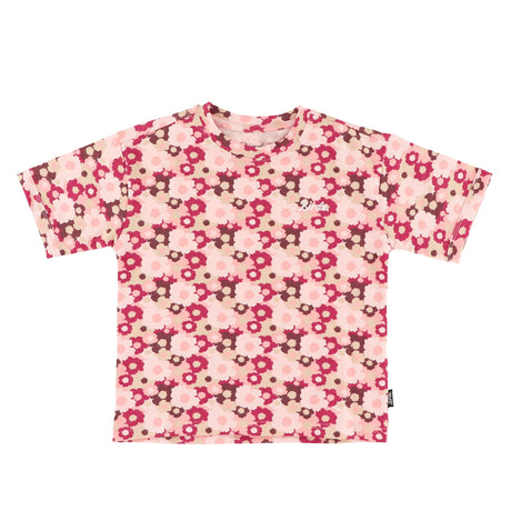 T-shirt Imprimé Fleurs 2-10ans-Birdz-Rose-2-BR2-44007-F26-R-CLÉMENT