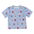 T-shirt Imprimée Fleur Sauvage 2-10ans-Birdz-Bleu-2-BR2-44007-SP26-B-CLÉMENT