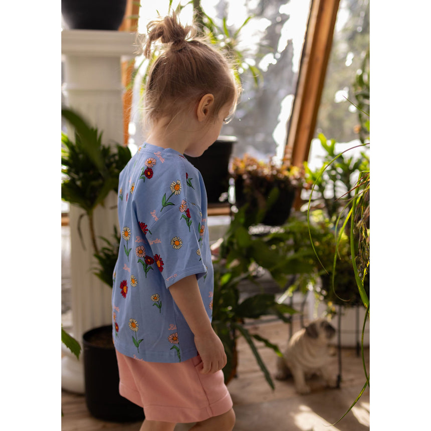 T-shirt Imprimée Fleur Sauvage 2-10ans-Birdz-BR2-44007-SP26-B-CLÉMENT
