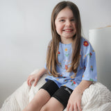 T-shirt Imprimée Fleur Sauvage 2-10ans-Birdz-BR2-44007-SP26-B-CLÉMENT