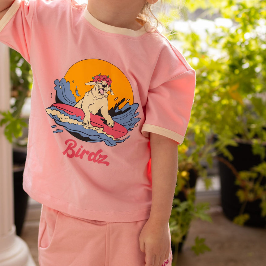 T-shirt Chien Surf 2-10ans-Birdz-BR2-44007-SP26-R-CLÉMENT