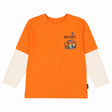 T-shirt Remonte Pente 2-10ans-Birdz-Orange-2-BR2-44008-F26-O-CLÉMENT