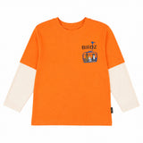 T-shirt Remonte Pente 2-10ans-Birdz-Orange-2-BR2-44008-F26-O-CLÉMENT