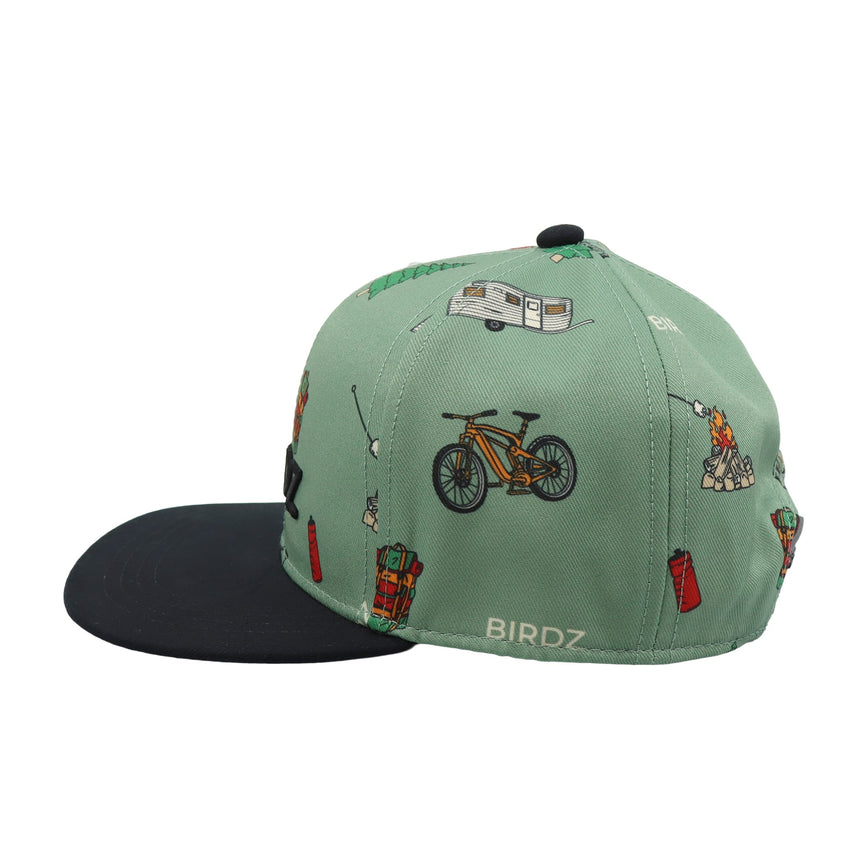 Casquette Imprimée Camping 2-16ans-Birdz-BR7-HG-CLM-B30-2-CLÉMENT