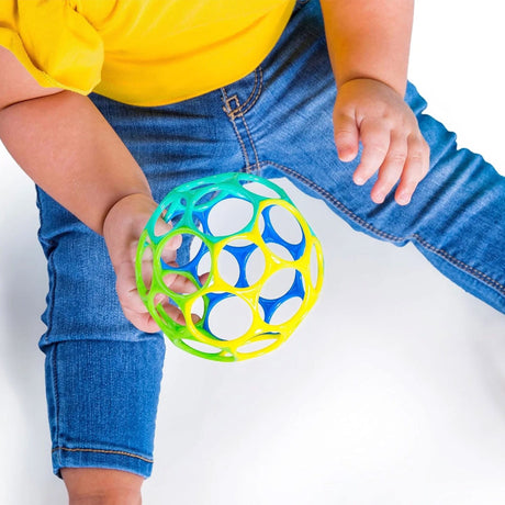 Balle Oball Bleu/vert-Bright Starts-BRS-12288-CLÉMENT