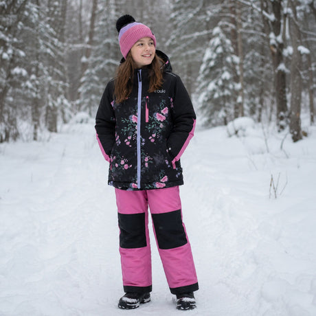 Habit de Neige Imprimé Fleurs 10-14ans-Buki-BUC-F26M756-3-CLÉMENT