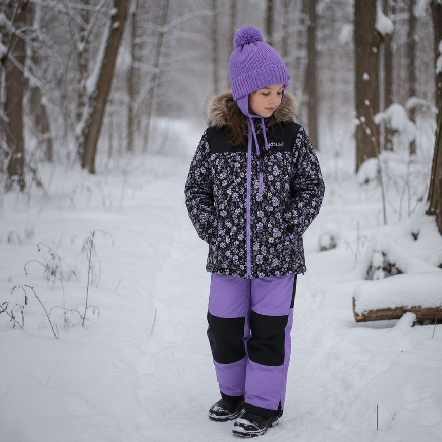 Habit de Neige Imprimé Petites Fleurs 2-8ans-Buki-BUC-F26M760-2-CLÉMENT