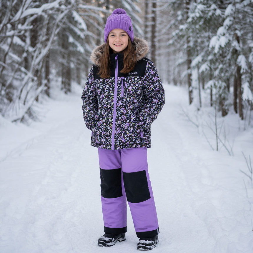 Habit de Neige Imprimé Petites Fleurs 10-14ans-Buki-BUC-F26M760-3-CLÉMENT