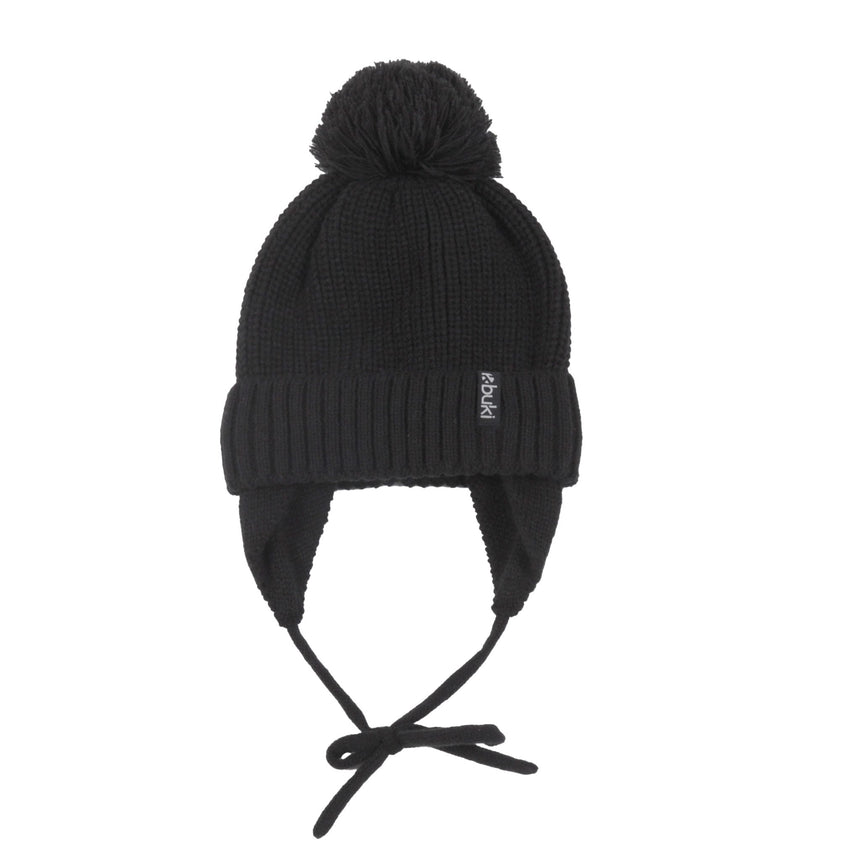 Tuque Tricot Noir 2-6ans-Buki-Noir-2-4-BUC-F26BKTU762-2-CLÉMENT