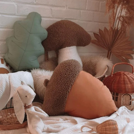 Coussin Gland De Chêne - Orange-The Butter Flying-BUT-ACOPILCOTORA-CLÉMENT