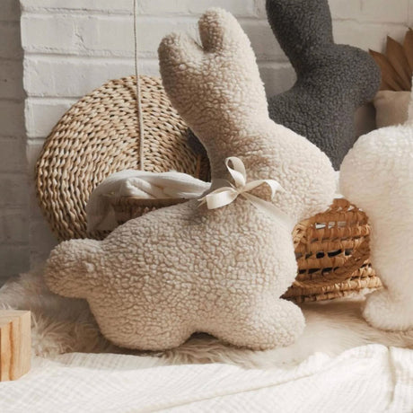 Coussin Lapin - Beige-The Butter Flying-BUT-BUNPLUSHEBEI-CLÉMENT