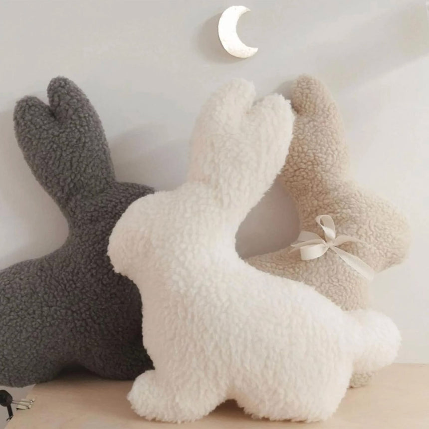 Coussin Lapin - Ivoire-The Butter Flying-BUT-BUNPLUSHEIVO-CLÉMENT