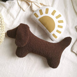 Peluche Chien Teckel - Brun-The Butter Flying-BUT-DOGPLUEMOBRO-CLÉMENT