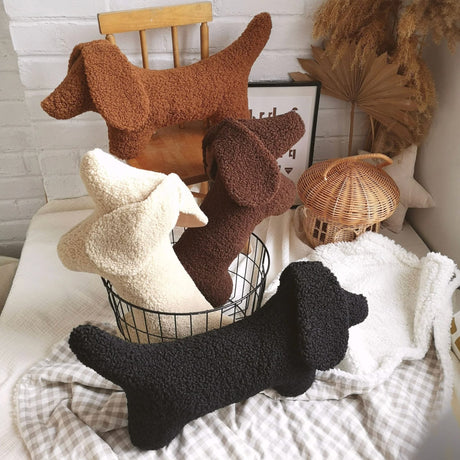 Peluche Chien Teckel - Brun-The Butter Flying-BUT-DOGPLUEMOBRO-CLÉMENT