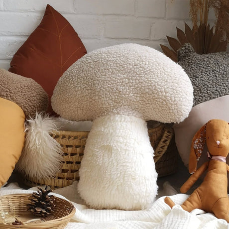 Coussin Champignon - Beige-The Butter Flying-BUT-MUSPILSHEIVO-CLÉMENT